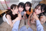 【巨乳妻×昼顔×集団不倫】～不倫中出し5P乱交～欲求不満...